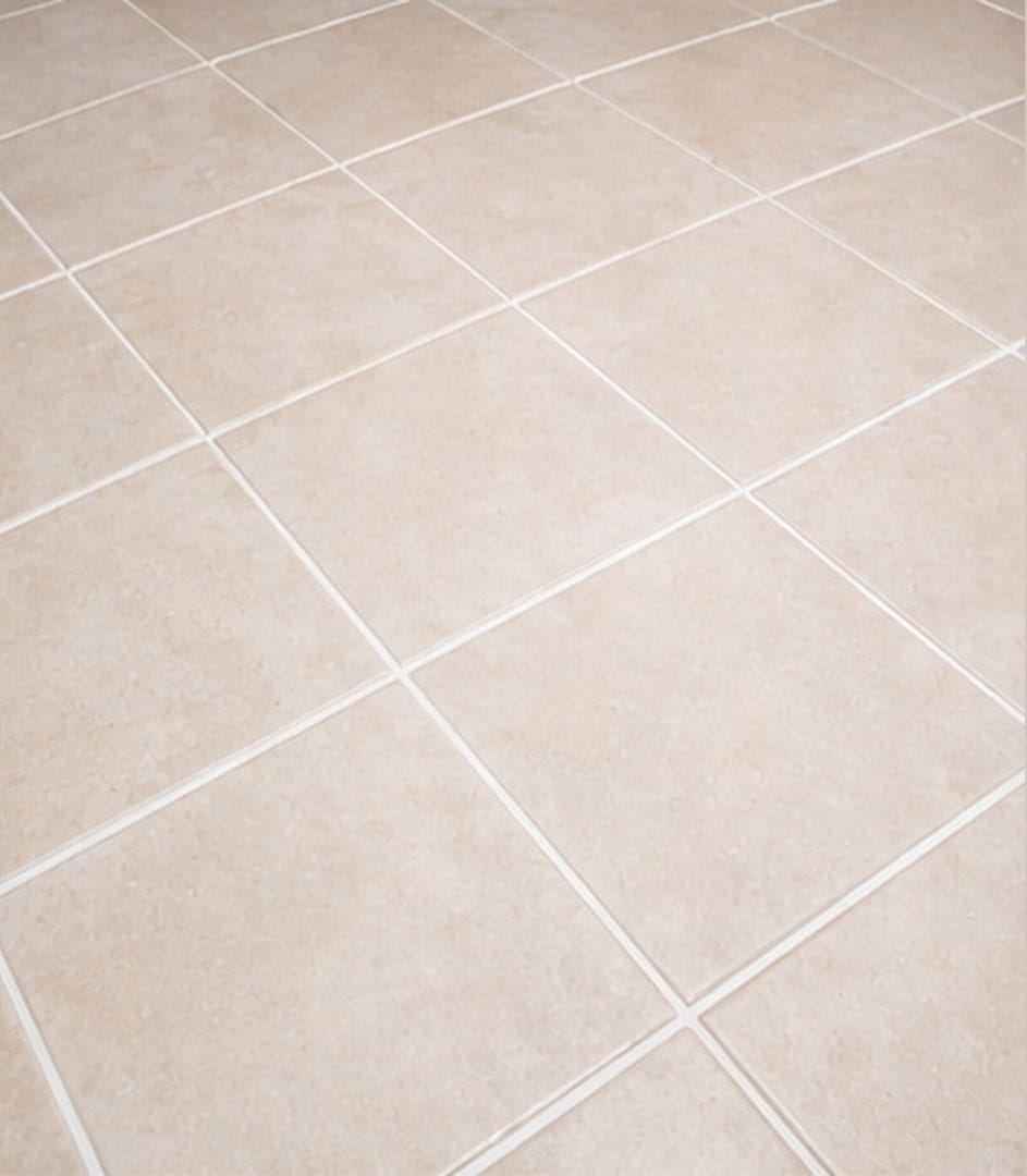 Clean tile grout after professional regrouting by Rescue My Tiles